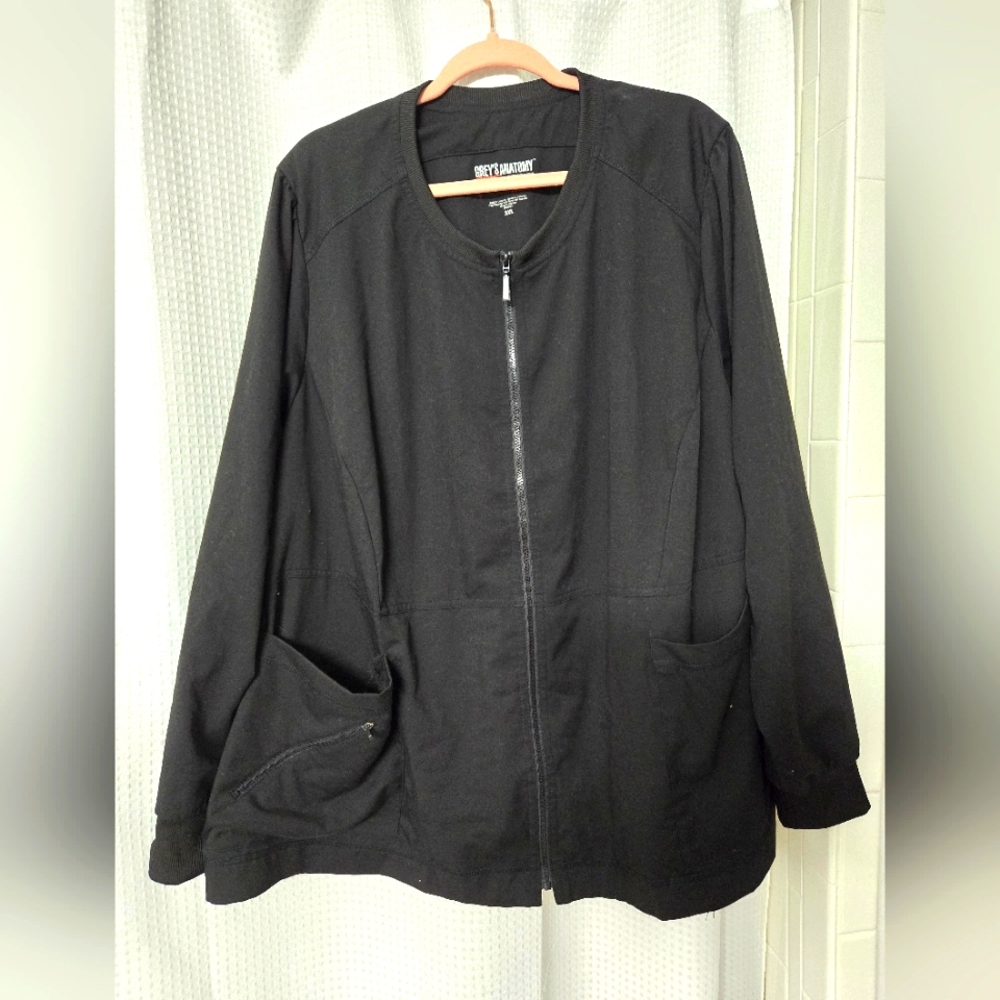 3-Pocket Greys Anatomy Scrub jacket, 3XL